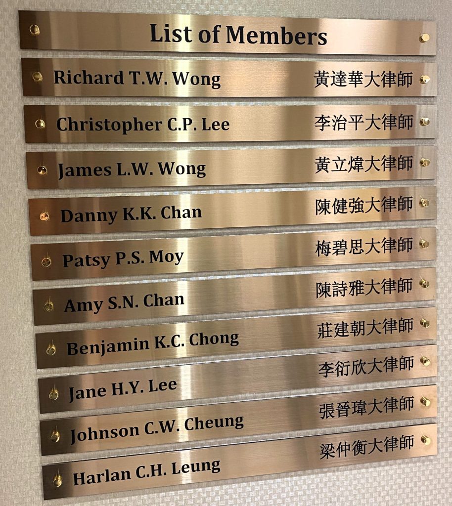 List of Members